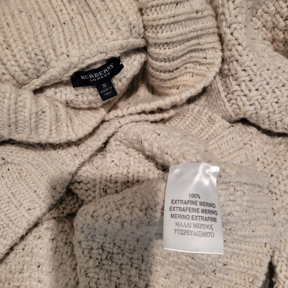 BURBERRY MEN'S SWEATER SIZE S - Picture 5 of 13